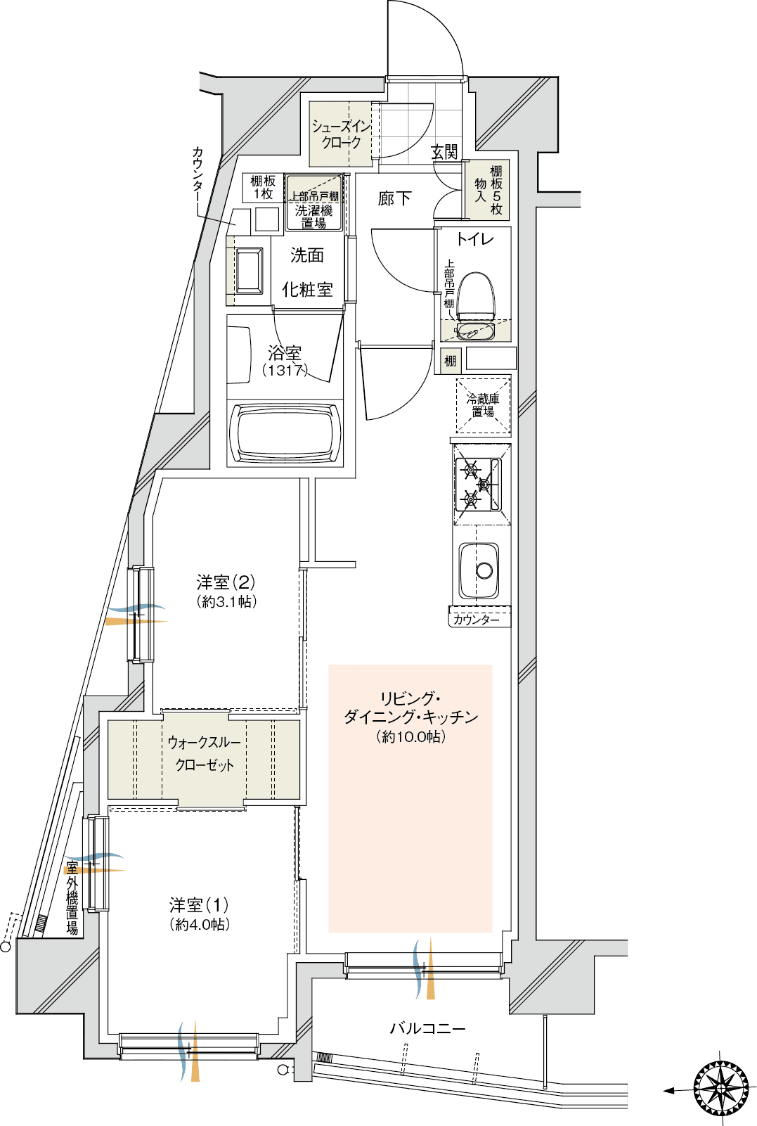 Atype間取り図