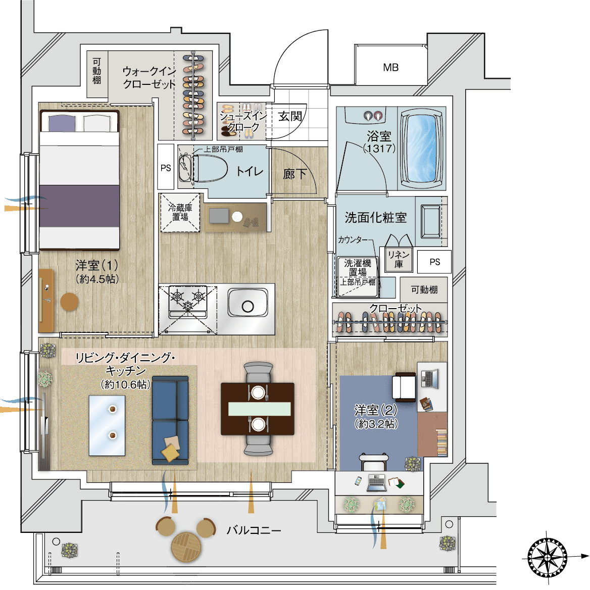 Ctype間取り図