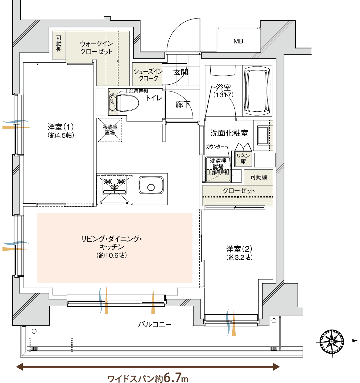 Ctype間取り図