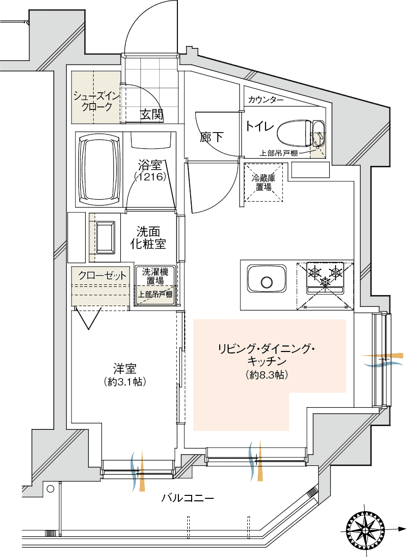 Dtype間取り図